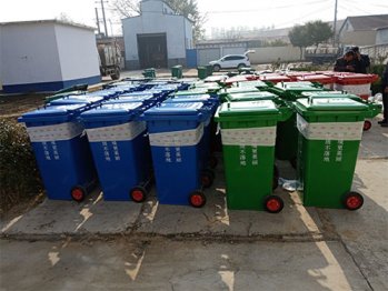 240升镀锌钢板垃圾桶在山东省德州
